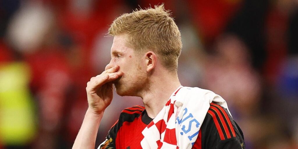 El día en que volvió a llorar De Bruyne