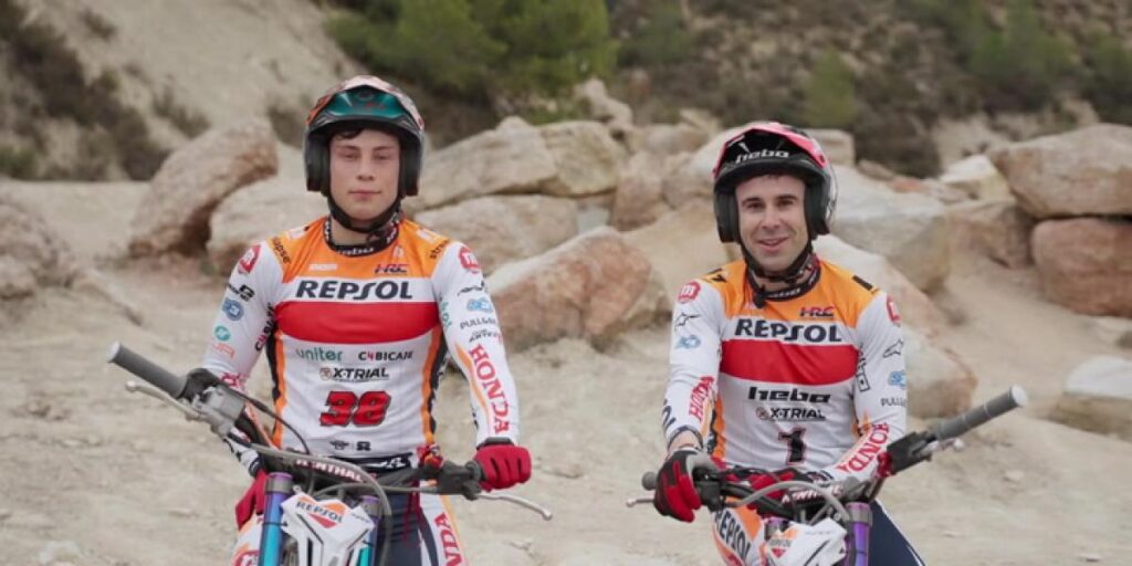 El equipo Repsol Honda realiza su primer test con combustible renovable