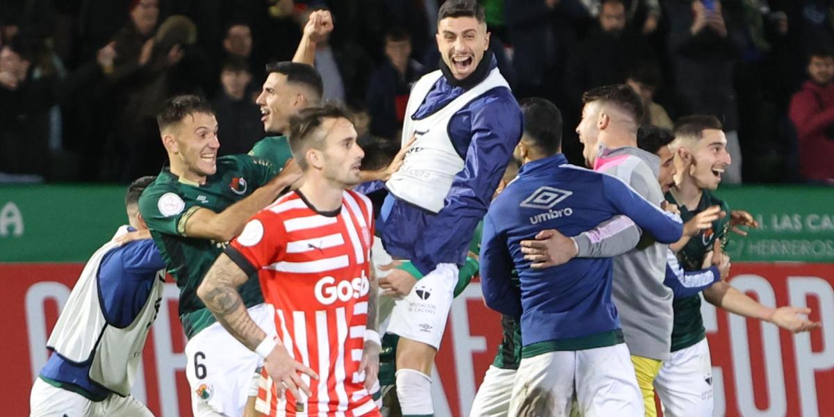 El malísimo trago del Girona en la Copa