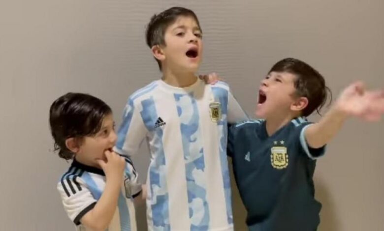 El mensaje de Thiago Messi antes de la final