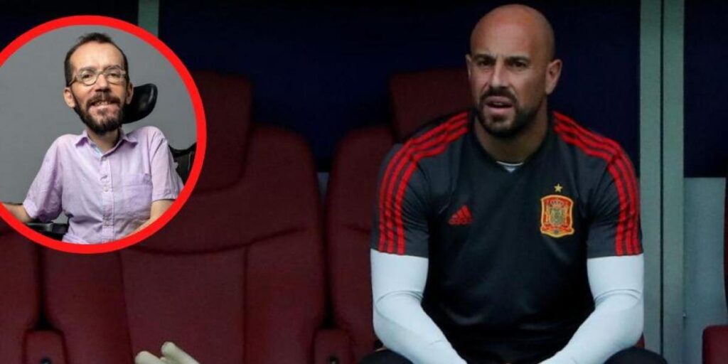 El polémico mensaje de Pepe Reina con Echenique: "Lo único que puedo compartir de este ser humano"