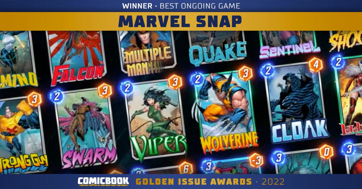 El premio Golden Issue de ComicBook.com 2022 al mejor juego en curso