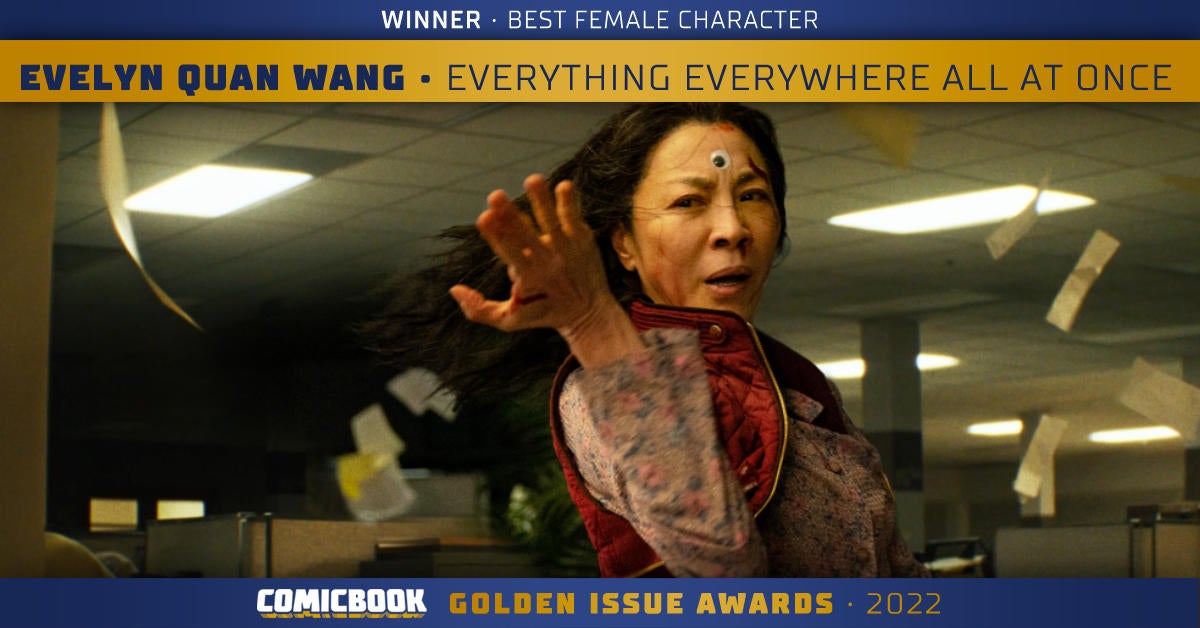 El premio Golden Issue de ComicBook.com 2022 al mejor personaje femenino