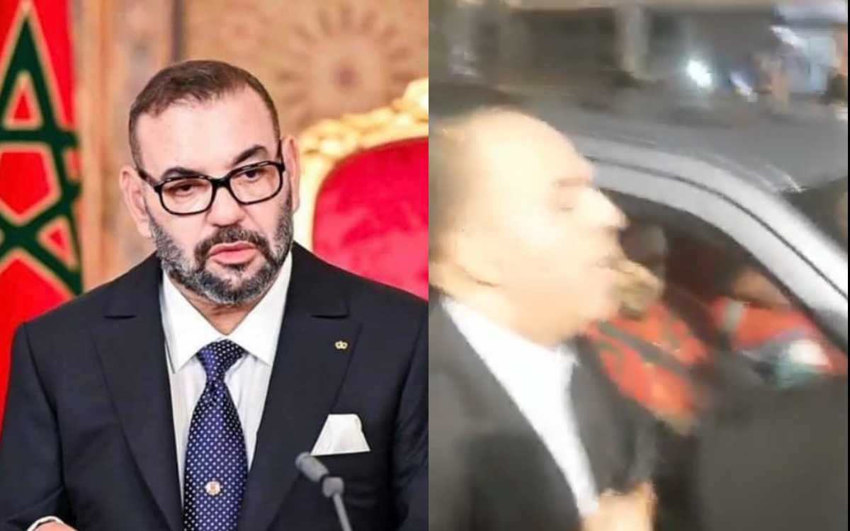 El rey Mohamed VI sale a la calle a celebrar el triunfo de Marruecos