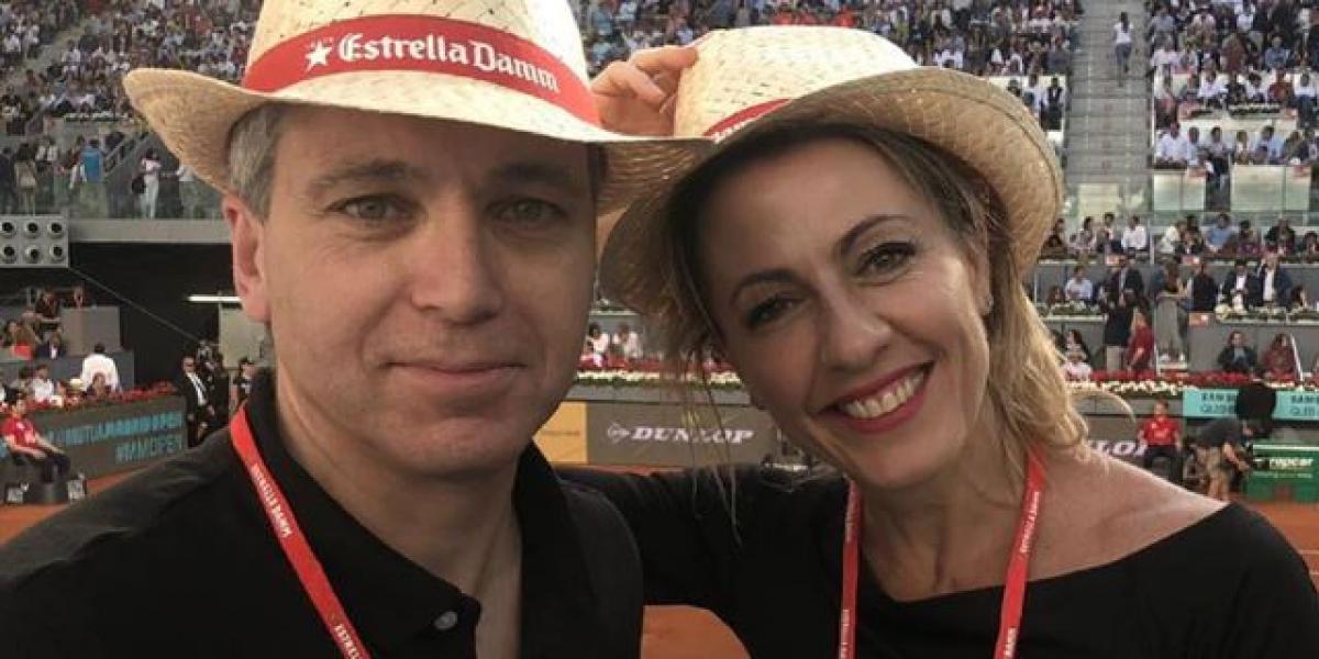 Ella es Ángeles Blanco, presentadora de Telecinco y mujer de Vicente Vallés