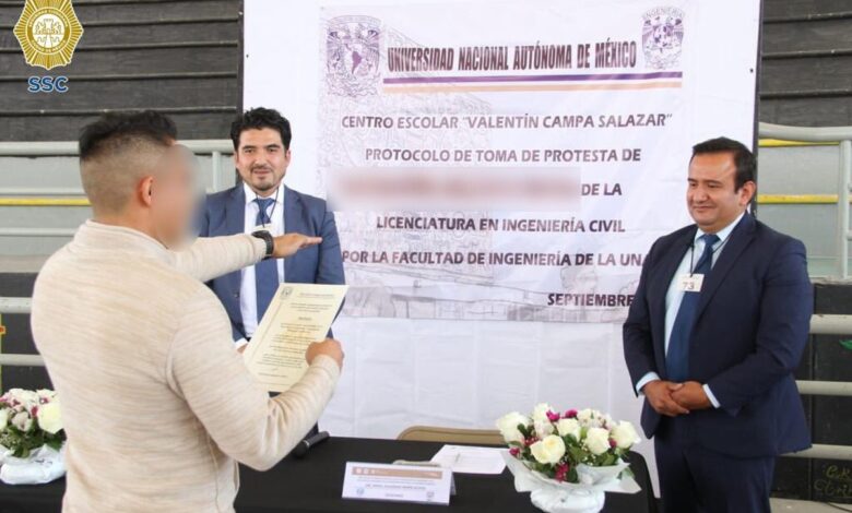 Este 2022, 13 reos se titularon en prisiones de CDMX