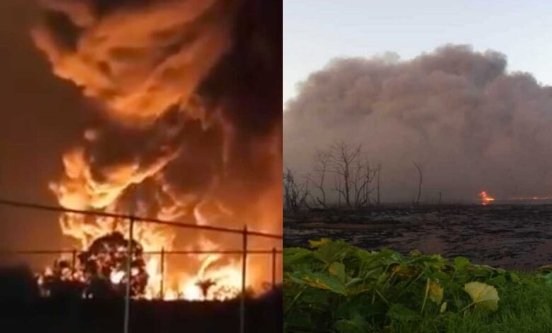Explosión en ducto de Pemex generó temor en Tabasco