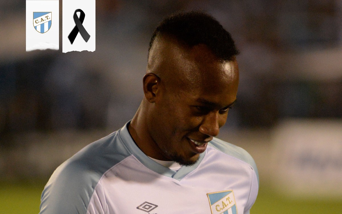 Fallece futbolista colombiano durante un entrenamiento del Atlético Tucumán | Tuit