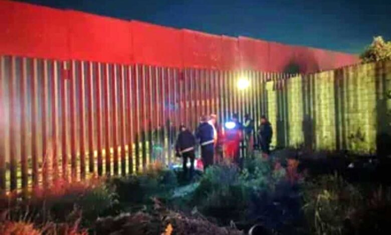 Fallece migrante hindú al caer de valla fronteriza; bebé sobrevive