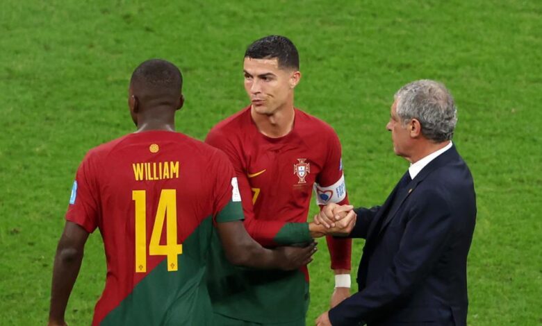 Fernando Santos: "No hay ningún problema con Cristiano"
