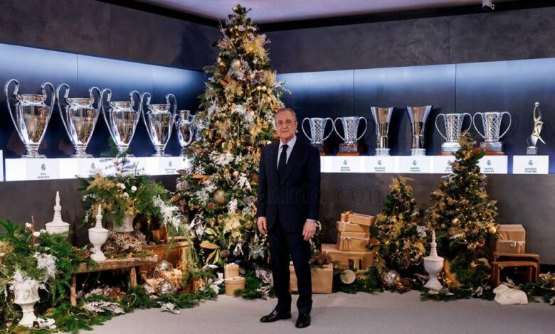Florentino Pérez lanza su discurso navideño