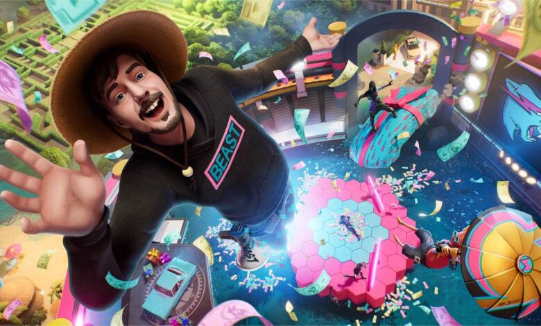 Fortnite y MrBeast regalarán $ 1 millón en un desafío de juego emergente