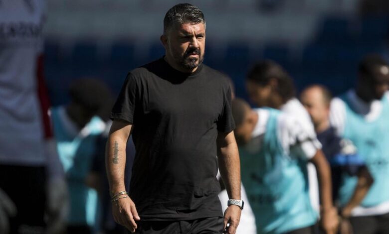 Gattuso admite que Jesús Vázquez necesita minutos y que Lato no acepta la propuesta de renovación
