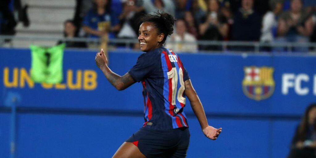 Geyse se apodera del gol en el Barça