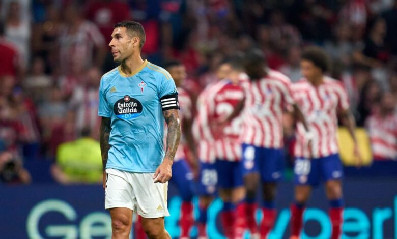 Hugo Mallo, baja ante el Boavista