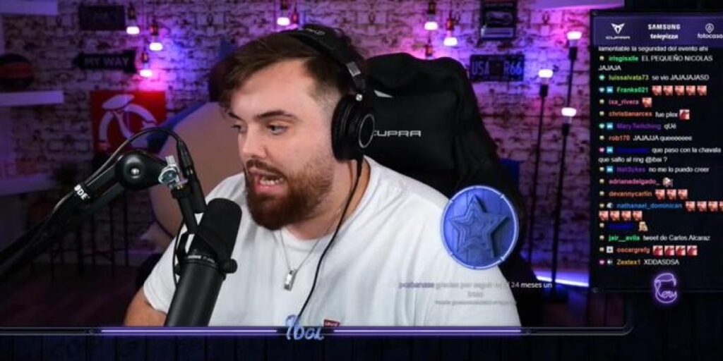 Ibai Llanos compara a Morata con esta leyenda del fútbol y desata la polémica