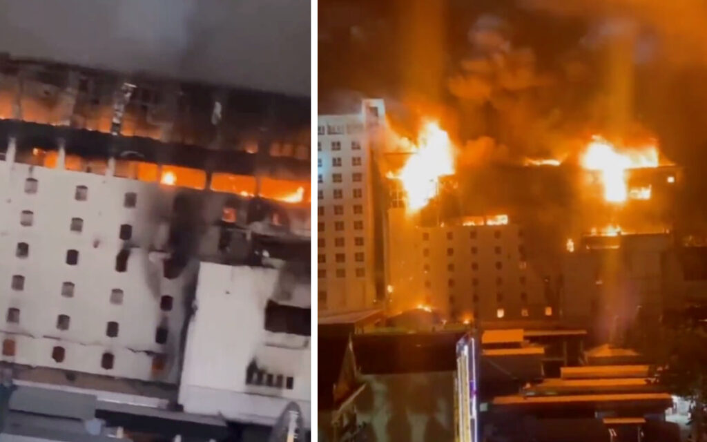 Incendio en casino deja al menos 10 muertos y 30 heridos | Camboya