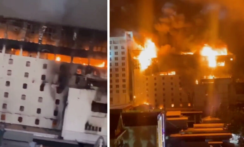 Incendio en casino deja al menos 10 muertos y 30 heridos | Camboya