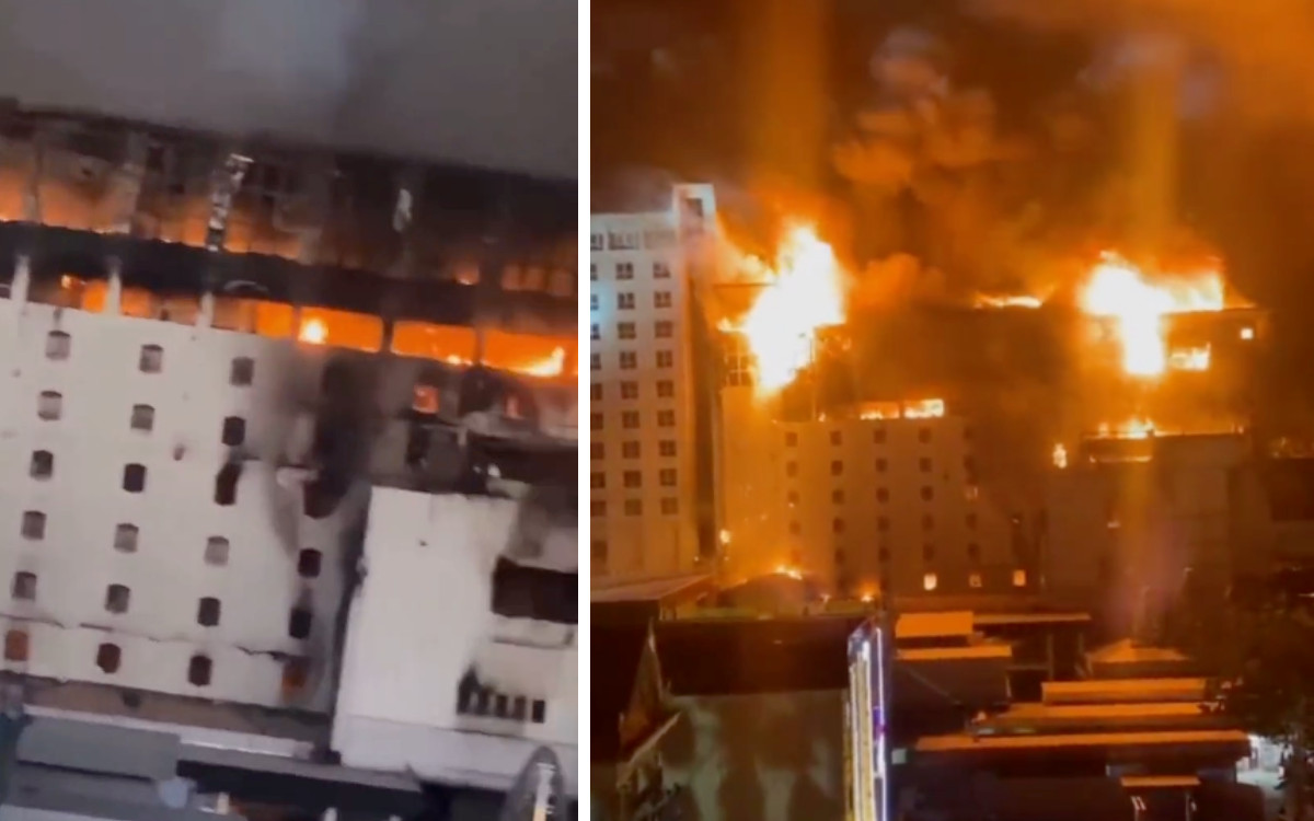 Incendio en casino deja al menos 10 muertos y 30 heridos | Camboya