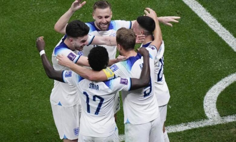 Inglaterra arrolla a Senegal y se cita con Francia en cuartos