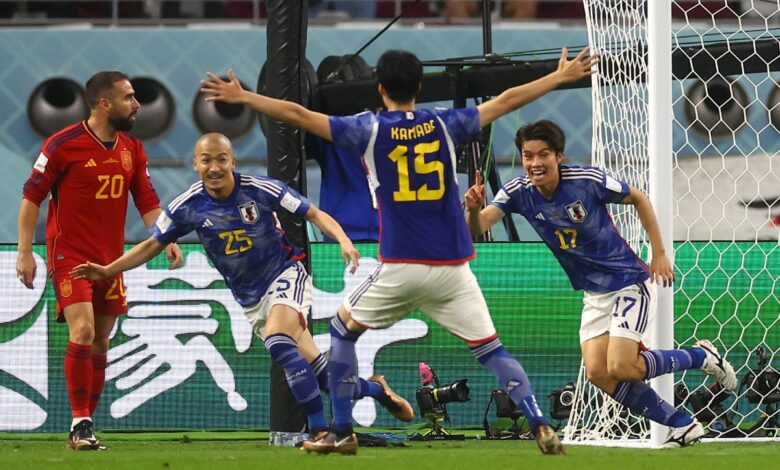 Japón vence a España, es líder de grupo y deja fuera a Alemania