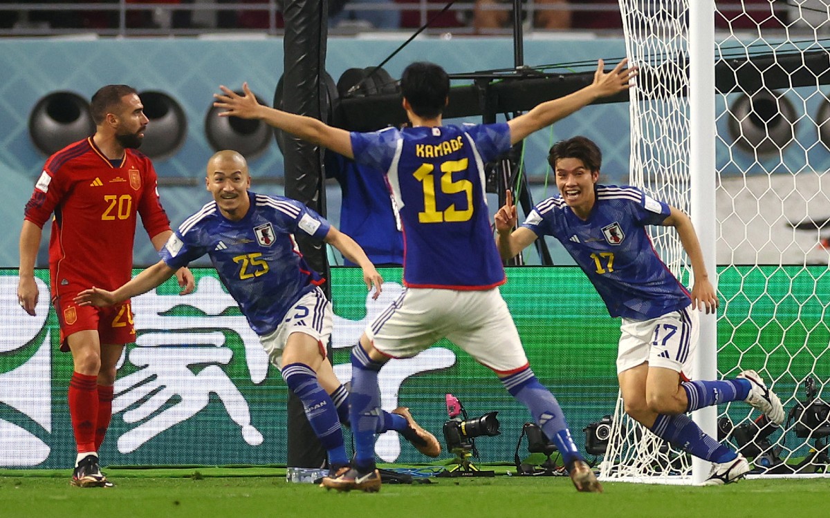 Japón vence a España, es líder de grupo y deja fuera a Alemania