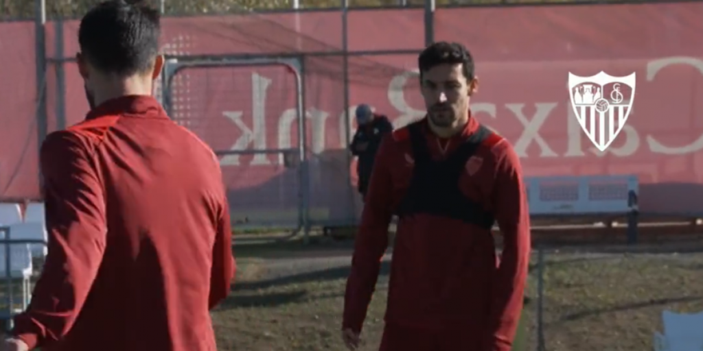 Jesús Navas mejora y vuelve con el grupo