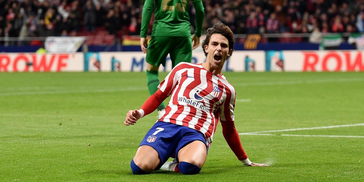 Joao Félix, 'enchufado' hasta el final