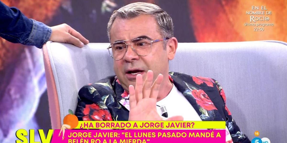 Jorge Javier Vázquez revela el problema de salud que le ha sido diagnosticado
