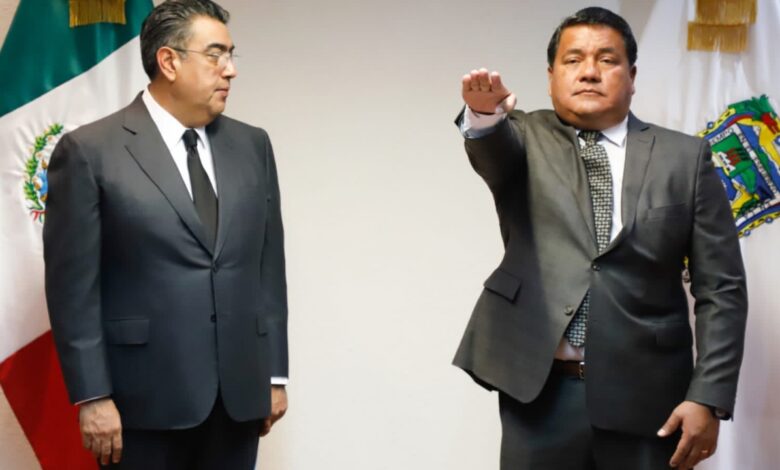 Julio Huerta, primo de Barbosa, llega a la secretaría de Gobernación de Puebla