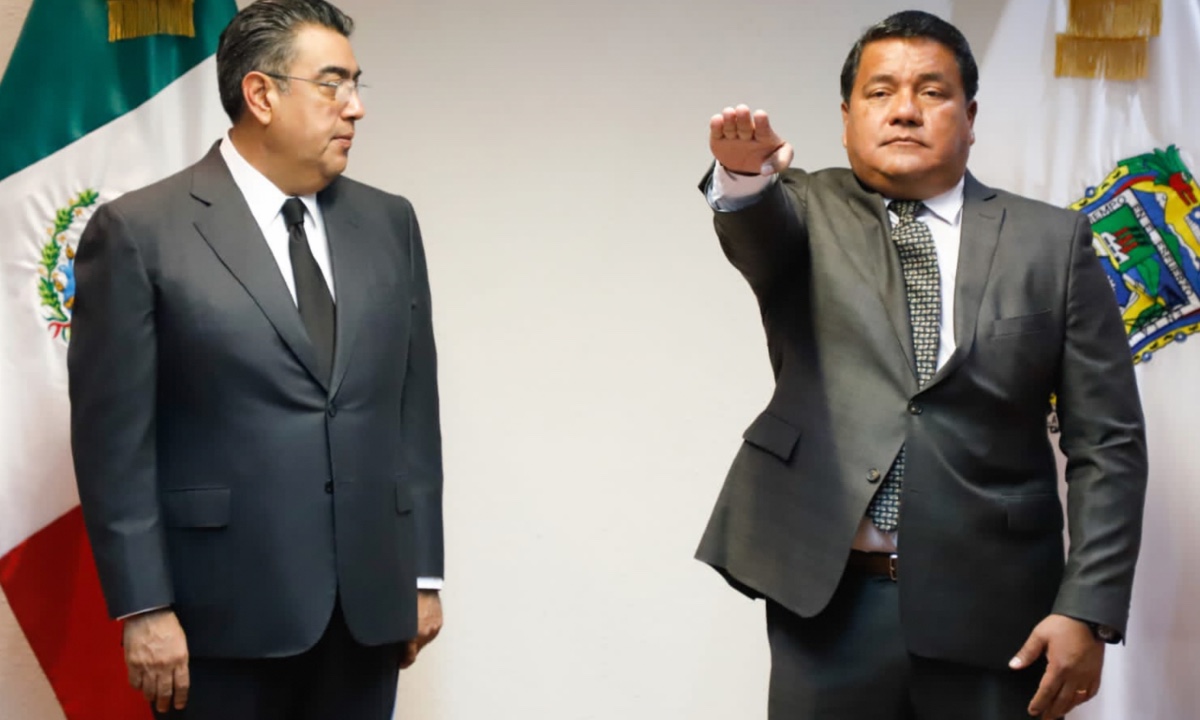 Julio Huerta, primo de Barbosa, llega a la secretaría de Gobernación de Puebla