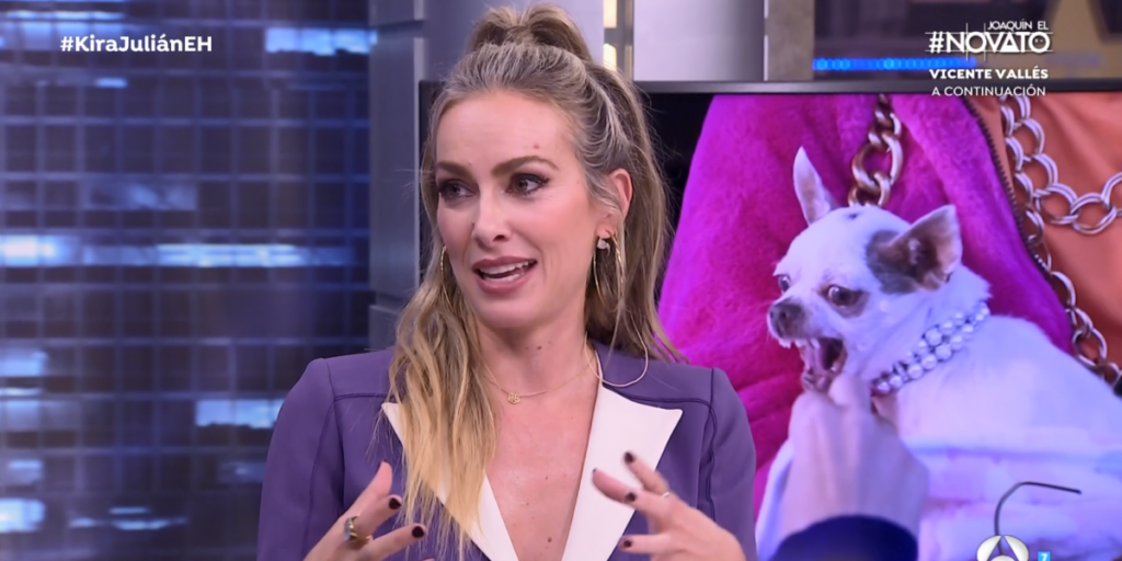 Kira Miró habla del doloroso accidente que sufrió en su última película: "Me abrasé la boca"