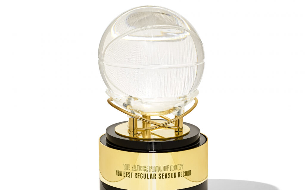 La NBA presenta su nuevo trofeo para el mejor equipo de la temporada regular | Tuit