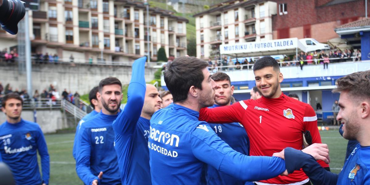 La Real felicita a Gero Rulli