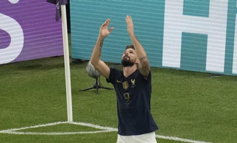 La confesión de Giroud sobre su récord