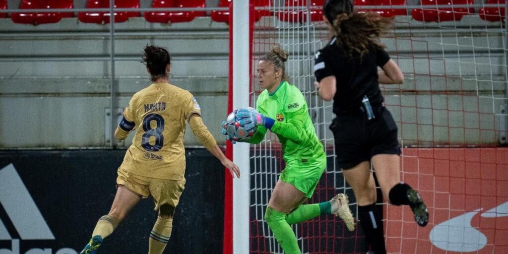 La parapenaltis Sandra Paños no tiene suficiente