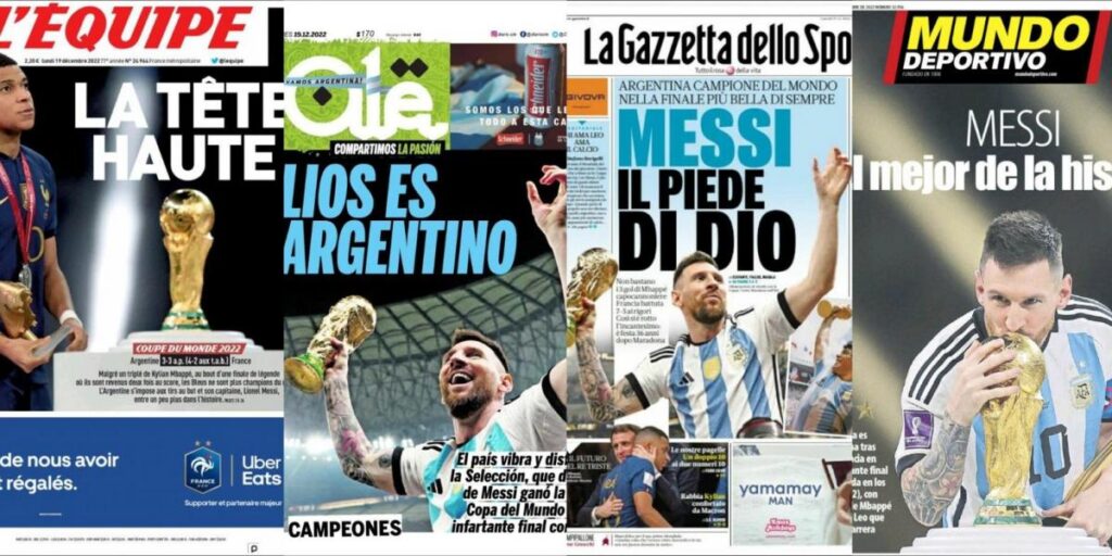 La prensa internacional no tiene dudas: Messi ya es el mejor de todos los tiempos