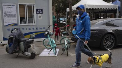 Las protestas en China se refugian en las redes sociales de Occidente