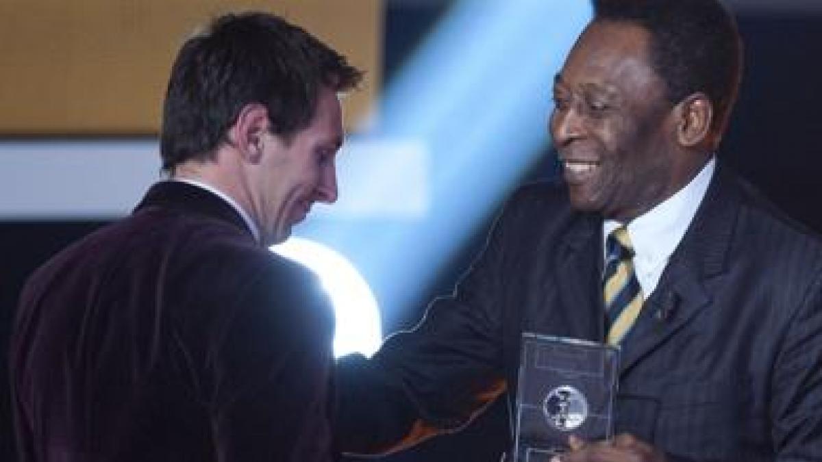 Leo Messi se despide de Pelé