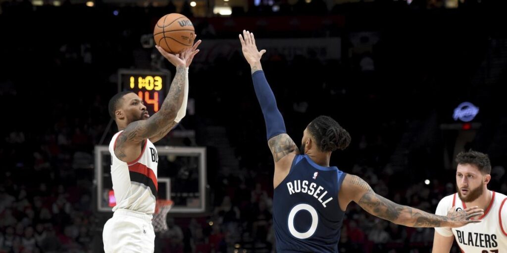 Lillard acaricia su próximo hito con un festín de 11 triples