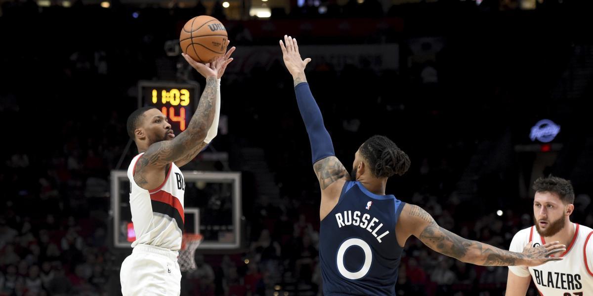 Lillard acaricia su próximo hito con un festín de 11 triples