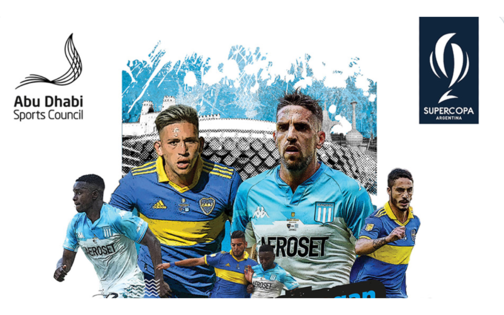 Llevan la Supercopa de Argentina 2022 a Abu Dabi | Tuit