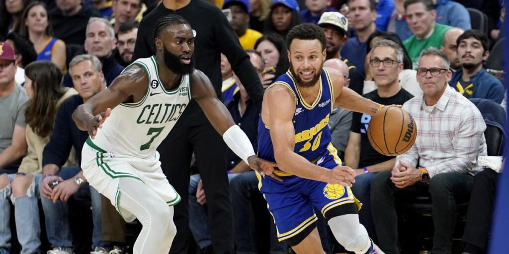 Los 'Splash Brothers' y una nueva estrella recuerdan a los Celtics quién es el campéon