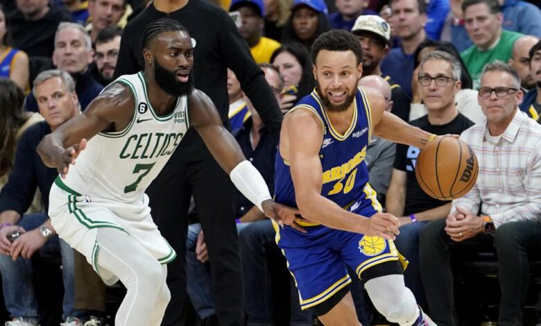 Los 'Splash Brothers' y una nueva estrella recuerdan a los Celtics quién es el campéon
