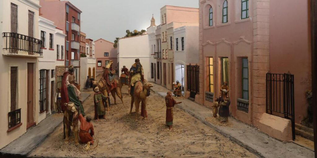 Los Dioramas navideños realizados por los 'Amics de l'Art Pessebrístic' de Premià de Mar