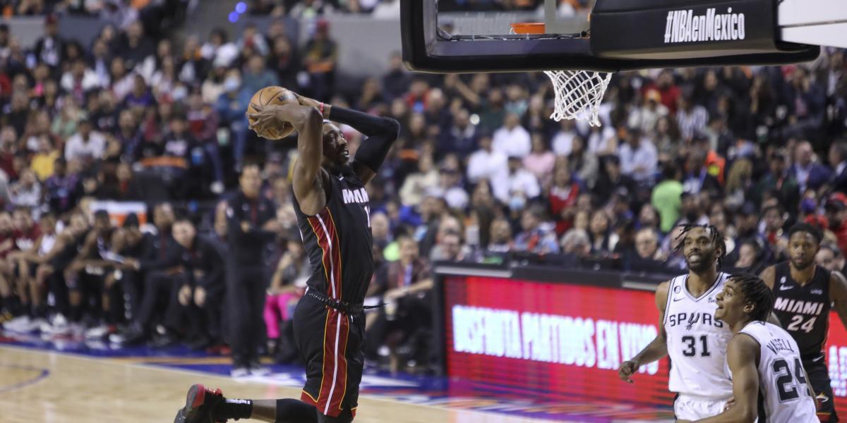 Los Heat vencen a los Spurs en México
