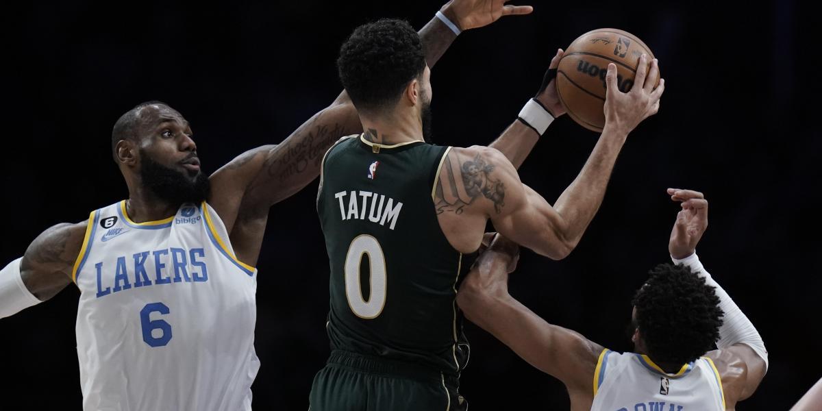 Los Lakers sueñan pero se estrellan contra los Celtics