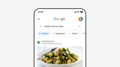 Los nuevos filtros de temas de la Búsqueda de Google facilitan la refinación de los resultados o la ampliación de las búsquedas