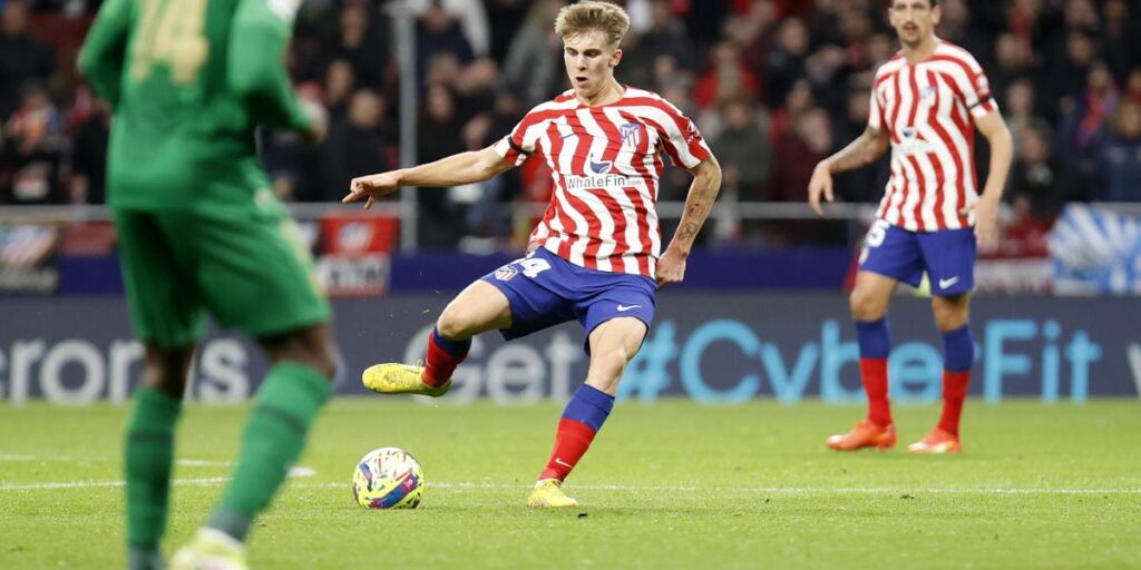 Los planes del Atlético para Pablo Barrios y su dicha: "Feliz de seguir sumando minutos"