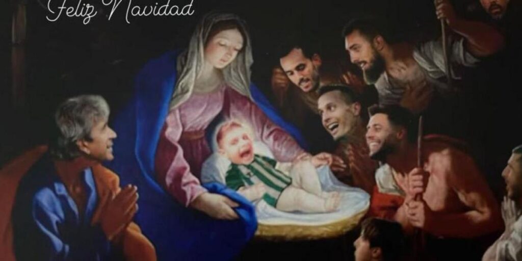 Los villancicos y la felicitación navideña de Joaquín